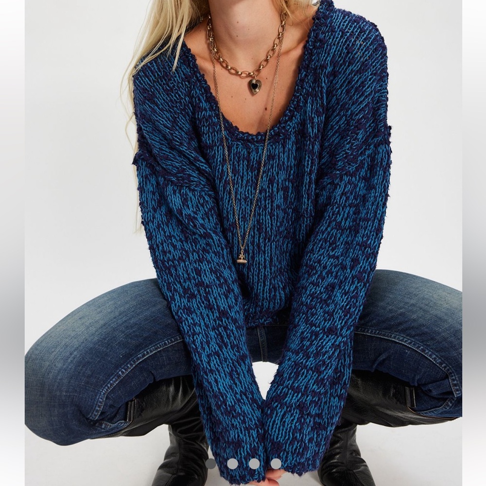 Free People Firefly Pullovrr/sz M/NWOT